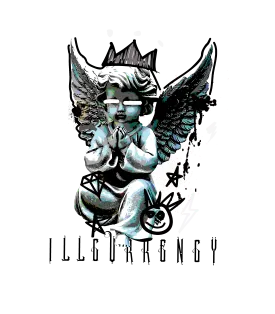 Air Jordan 1 High OG “Green Glow” | illcurrency Mint Green T-Shirt (Graffiti Angel)
