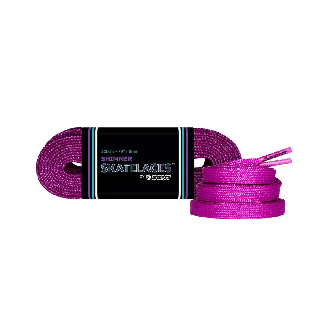 Bont Shimmer 8mm Laces - 200cm/79in