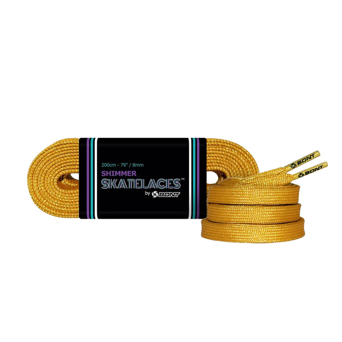 Bont Shimmer 8mm Laces - 200cm/79in