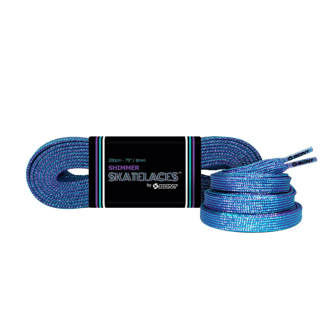 Bont Shimmer 8mm Laces - 200cm/79in