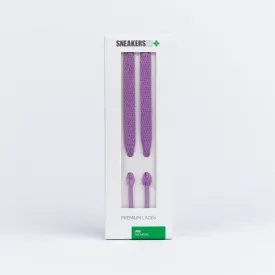 HIGH TOP FLAT SNEAKER LACES 180CM X 8mm LILAC